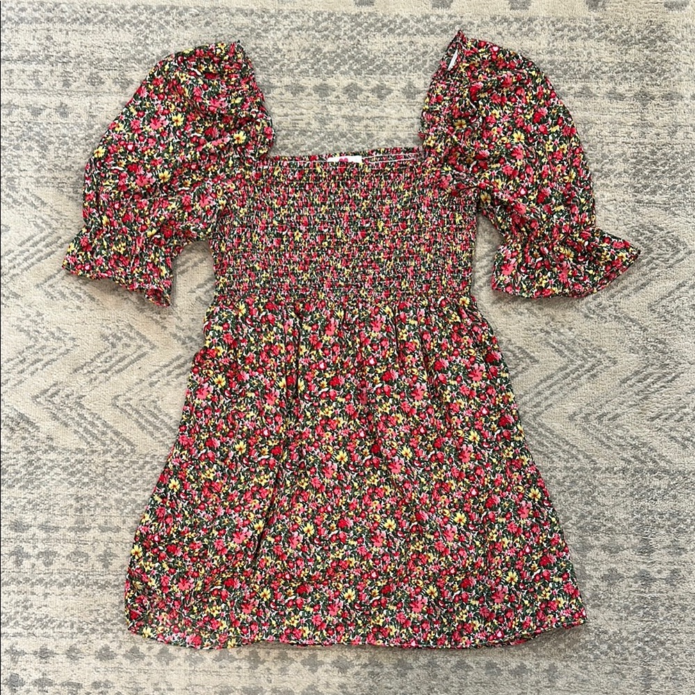 Bright Floral Dress